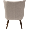 Nola Upholstered Occasional Armchair - Beige - WI-U5033W-LATTE-CC