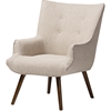Nola 2-Piece Upholstered Armchair - Beige - WI-U5033W-LATTE-SET