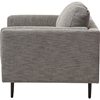 Brittany 2-Piece Fabric Upholstered Sofa Set - Gray - WI-U5073K-DUST-GRAY-2PC-SET