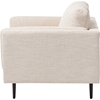 Brittany 2-Piece Fabric Upholstered Sofa Set - Light Beige - WI-U5073K-LIGHT-BEIGE-2PC-SET