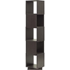 Ogden 5 Levels Rotating Bookshelf - Dark Brown - WI-WI4891