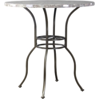 Vittoria Round Table - Antique Brown