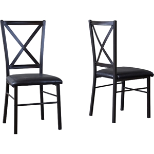 Rexroth Dining Chair - Black (Set of 2) 