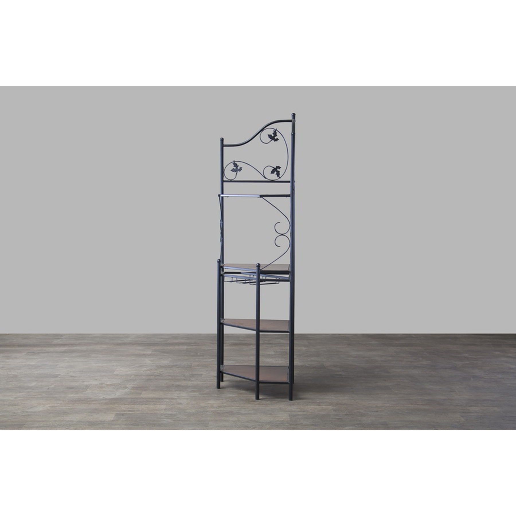 Pomona Low Baker's Rack - Black | DCG Stores