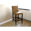 Monaco Caramel Leather Bar Stool - WI-Y-096-J003