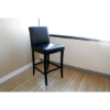 Monaco Black Leather Bar Stool - WI-Y-096-J023
