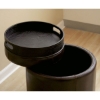 Brighton Full Leather Ottoman - WI-Y-113-J001