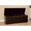 Anthea Full Leather Storage Ottoman Bench - WI-Y-153-J001