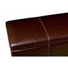 Heritage Full Leather Storage Ottoman - WI-Y-161-J001