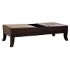 Emile Full Leather Ottoman Bench with Storage Tray - WI-Y-198-J001