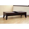 Emile Full Leather Ottoman Bench with Storage Tray - WI-Y-198-J001