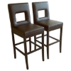 Vienna Modern Leather Barstools (Set of 2) - WI-Y-255-J509