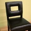 Franklin Dark Brown Leather Barstool - WI-Y-780-FU001-1