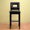 Franklin Dark Brown Leather Barstool - WI-Y-780-FU001-1