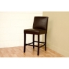 Miami Contemporary Leather Counter Stool - WI-Y-800-J001
