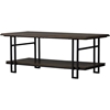 Newcastle 1 Shelf Coffee Table - Brown, Antique Bronze - WI-YLX-2646-CT