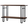 Newcastle 1 Shelf Console Table - Brown, Antique Bronze - WI-YLX-2646-ST