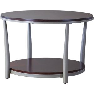 Halo Round Coffee Table - Brown 