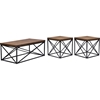Holden 3-Piece Occasional Table Set - Antique Bronze, Brown - WI-YLX-2692
