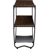Blakes Console Table - Black, Brown - WI-YLX-9041