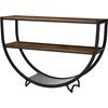 Blakes Console Table - Black, Brown - WI-YLX-9041