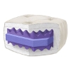Wolf Perfect Futon P9299 - 9'' Poly Filled Chair Futon Mattress with Double Finger Foam Core - WLF-P9299-CH