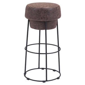Pop Barstool - Natural and Distressed 