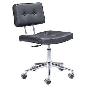 Series Tufted Office Chair - Black 