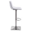 Cougar Bar Chair - Adjustable, White - ZM-100313