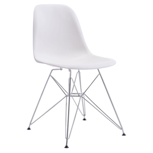 Zip Dining Chair - White 