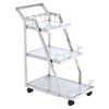 Acropolis Serving Cart - Stainless Steel - ZM-100367