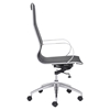 Glider High Back Office Chair - Black - ZM-100371