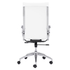 Glider High Back Office Chair - White - ZM-100372