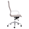 Glider High Back Office Chair - Taupe - ZM-100373
