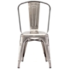 Elio Dining Chair - Steel, Gunmetal - ZM-108140