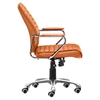 Enterprise Low Back Office Chair - Terracotta - ZM-205167