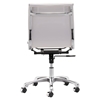 Lider Plus Armless Office Chair - White - ZM-215219