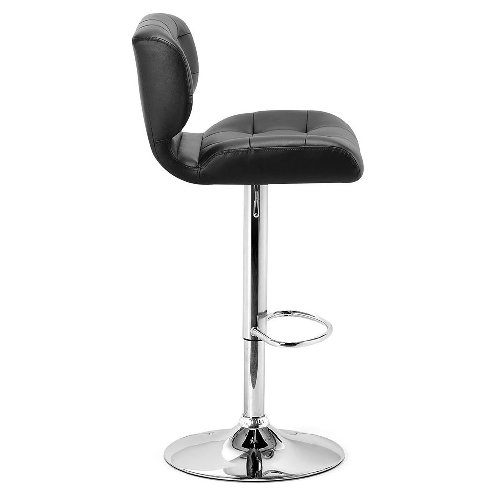 Formula Black Bar Chair - Swivel, Adjustable | DCG Stores