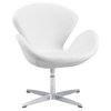 Pori Arm Chair - White - ZM-500314