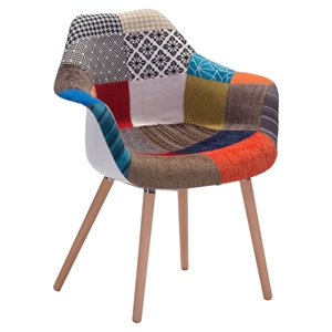 Safdie Occasional Chair - Patchwork Multicolor 