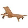 Starboard Chaise Lounge - Natural - ZM-703560