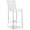 Soar 28.5" Bar Chair - Chrome, Leatherette - ZM-30015X-BSSOAR