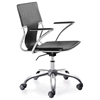 Trafico Modern Black Office Chair - ZM-205181